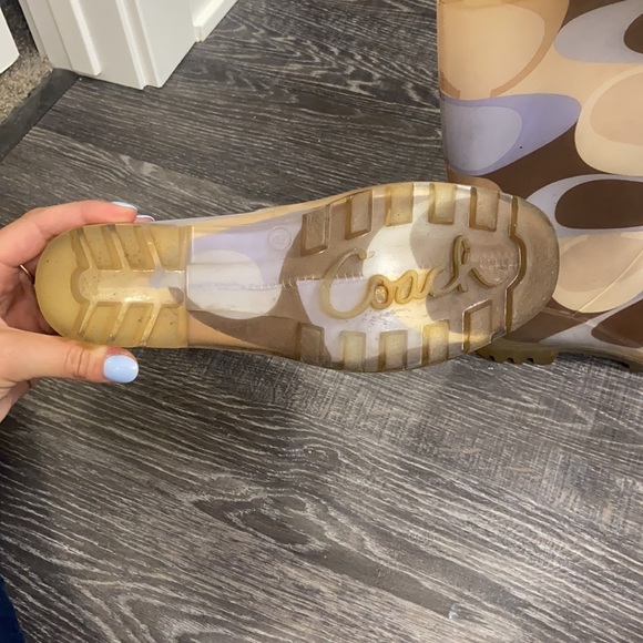 Coach rain boots - Picture 5 of 5